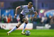 15 September 2023; Daniel Kelly of Dundalk during the Sports Direct Men’s FAI Cup quarter-final match between Galway United and Dundalk at Eamonn Deacy Park in Galway. Photo by Ben McShane/Sportsfile