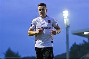 15 September 2023; Darragh Leahy of Dundalk during the Sports Direct Men’s FAI Cup quarter-final match between Galway United and Dundalk at Eamonn Deacy Park in Galway. Photo by Ben McShane/Sportsfile
