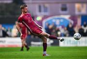 15 September 2023; Rob Slevin of Galway United during the Sports Direct Men’s FAI Cup quarter-final match between Galway United and Dundalk at Eamonn Deacy Park in Galway. Photo by Ben McShane/Sportsfile