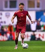 15 September 2023; Rob Slevin of Galway United during the Sports Direct Men’s FAI Cup quarter-final match between Galway United and Dundalk at Eamonn Deacy Park in Galway. Photo by Ben McShane/Sportsfile