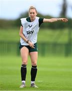 19 September 2023; Megan Connolly during a Republic of Ireland women training session at the FAI National Training Centre in Abbotstown, Dublin. Photo by Stephen McCarthy/Sportsfile