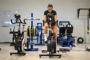 20 September 2023; Katie McCabe during a Republic of Ireland women gym and prehab session at the Sport Ireland Institute on the Sport Ireland Campus in Dublin. Photo by Stephen McCarthy/Sportsfile