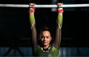 21 September 2023; At an event showcasing Team Ireland gymnastics team who are competing in the upcoming 2023 World Championships in Antwerp, Belgium. Pictured is Gymnastics Ireland Senior Women’s team member Emma Slevin at the National Gymnastics Training Centre in Sport Ireland Campus, Dublin. Photo by David Fitzgerald/Sportsfile