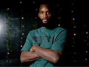 21 September 2023; Fabian Edwards during the media event at The Spencer Hotel in Dublin, ahead of Bellator 299 on September 23, in 3 Arena, Dublin. Photo by Tyler Miller/Sportsfile