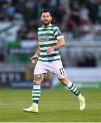 1 September 2023; Richie Towell of Shamrock Rovers during the SSE Airtricity Men's Premier Division match between Shamrock Rovers and Bohemians at Tallaght Stadium in Dublin. Photo by Stephen McCarthy/Sportsfile