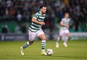 1 September 2023; Richie Towell of Shamrock Rovers during the SSE Airtricity Men's Premier Division match between Shamrock Rovers and Bohemians at Tallaght Stadium in Dublin. Photo by Stephen McCarthy/Sportsfile