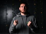 21 September 2023; Johnny Eblen during a media event at The Spencer Hotel in Dublin, ahead of Bellator 299 on September 23, in 3 Arena, Dublin. Photo by Tyler Miller/Sportsfile