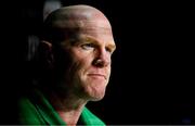 22 September 2023; Forwards coach Paul O'Connell during a media conference after the Ireland rugby squad captain's run at the Stade de France in Saint Denis, Paris, France. Photo by Brendan Moran/Sportsfile