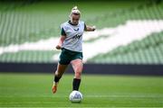 22 September 2023; Saoirse Noonan during a Republic of Ireland women training session at the Aviva Stadium in Dublin. Photo by Stephen McCarthy/Sportsfile