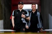 22 September 2023; Dundalk head coach Stephen O'Donnell arrives before the SSE Airtricity Men's Premier Division match between St Patrick's Athletic and Dundalk at Richmond Park in Dublin. Photo by Seb Daly/Sportsfile