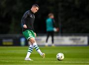 22 September 2023; Gary O'Neill of Shamrock Rovers before the SSE Airtricity Men's Premier Division match between UCD and Shamrock Rovers at UCD Bowl in Dublin. Photo by Stephen McCarthy/Sportsfile