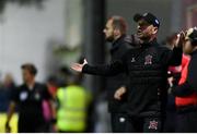 22 September 2023; Dundalk head coach Stephen O'Donnell during the SSE Airtricity Men's Premier Division match between St Patrick's Athletic and Dundalk at Richmond Park in Dublin. Photo by Seb Daly/Sportsfile