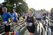 23 September 2023; Sarah Murphy, from Dublin, pictured at the 2023 Irish Life Dublin Half Marathon which took place on Saturday 23rd of September at Phoenix Park in Dublin. Photo by David Fitzgerald/Sportsfile