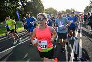 23 September 2023; Shannon Gibney, from Dublin, pictured at the 2023 Irish Life Dublin Half Marathon which took place on Saturday 23rd of September at Phoenix Park in Dublin. Photo by David Fitzgerald/Sportsfile