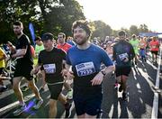 23 September 2023; Andrew Whiriskey, from Dublin, pictured at the 2023 Irish Life Dublin Half Marathon which took place on Saturday 23rd of September at Phoenix Park in Dublin. Photo by David Fitzgerald/Sportsfile