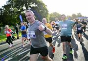 23 September 2023; Noel Coughlan, from Dublin, pictured at the 2023 Irish Life Dublin Half Marathon which took place on Saturday 23rd of September at Phoenix Park in Dublin. Photo by David Fitzgerald/Sportsfile