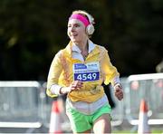 23 September 2023; Aoife Cleary, from Wicklow, pictured at the 2023 Irish Life Dublin Half Marathon which took place on Saturday 23rd of September at Phoenix Park in Dublin. Photo by David Fitzgerald/Sportsfile