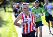 23 September 2023; Pat Corcoran, Trim AC, Meath, pictured at the 2023 Irish Life Dublin Half Marathon which took place on Saturday 23rd of September at Phoenix Park in Dublin. Photo by David Fitzgerald/Sportsfile