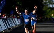 23 September 2023; Bernard Geraghty, from Dublin, on his way to finishing the 2023 Irish Life Dublin Half Marathon which took place on Saturday 23rd of September at Phoenix Park in Dublin. Photo by David Fitzgerald/Sportsfile