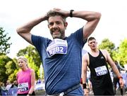 23 September 2023; Stephen Dunbar, Naas AC, Kildare, after finishing the 2023 Irish Life Dublin Half Marathon which took place on Saturday 23rd of September at Phoenix Park in Dublin. Photo by David Fitzgerald/Sportsfile