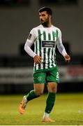 22 September 2023; Guillemo Almirral of Bray Wanderers during the SSE Airtricity Men's First Division match between Wexford and Bray Wanderers at Ferrycarrig Park in Wexford. Photo by Michael P Ryan/Sportsfile