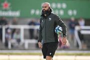 22 September 2023; Connacht defence coach Scott Fardy before the pre season friendly match between Connacht and Munster at The Sportsground in Galway. Photo by Ben McShane/Sportsfile