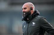 22 September 2023; Connacht defence coach Scott Fardy before the pre season friendly match between Connacht and Munster at The Sportsground in Galway. Photo by Ben McShane/Sportsfile