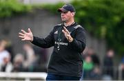 22 September 2023; Munster defence coach Denis Leamy before the pre season friendly match between Connacht and Munster at The Sportsground in Galway. Photo by Ben McShane/Sportsfile