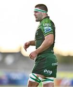 22 September 2023; Shamus Hurley-Langton of Connacht during the pre season friendly match between Connacht and Munster at The Sportsground in Galway. Photo by Ben McShane/Sportsfile