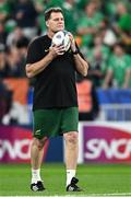 23 September 2023; South Africa director of rugby Rassie Erasmus before the 2023 Rugby World Cup Pool B match between South Africa and Ireland at Stade de France in Paris, France. Photo by Harry Murphy/Sportsfile