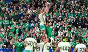 23 September 2023; Former Munster coach Johann van Graan watches a line-out during the 2023 Rugby World Cup Pool B match between South Africa and Ireland at Stade de France in Paris, France. Photo by Harry Murphy/Sportsfile