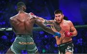 23 September 2023; Johnny Eblen, right, in action against Fabian Edwards during their Middleweight fight during the Bellator 299 at 3 Arena in Dublin. Photo by David Fitzgerald/Sportsfile