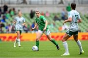 23 September 2023; Emily Whelan of Republic of Ireland during the UEFA Women's Nations League B1 match between Republic of Ireland and Northern Ireland at Aviva Stadium in Dublin. Photo by Stephen McCarthy/Sportsfile