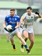 24 September 2023; Aaron Hensey of Tullamore in action against Jack Clancy of Ferbane during the Offaly County Senior Football Championship final match between Ferbane and Tullamore at Glenisk O'Connor Park in Tullamore, Offaly. Photo by Eóin Noonan/Sportsfile