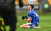 24 September 2023; Luke Plunkett of Tullamore celebrates after the Offaly County Senior Football Championship final match between Ferbane and Tullamore at Glenisk O'Connor Park in Tullamore, Offaly. Photo by Eóin Noonan/Sportsfile