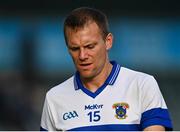 24 September 2023; Tomás Quinn of St Vincents reacts after his side's defeat in the Dublin Senior Football Championship quarter-final match between Raheny and St Vincents at Parnell Park in Dublin. Photo by Tyler Miller/Sportsfile