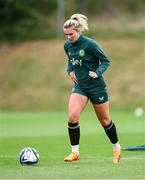 24 September 2023; Saoirse Noonan during a Republic of Ireland women training session at MTK Budapest Training Ground in Budapest, Hungary. Photo by Stephen McCarthy/Sportsfile