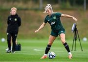 24 September 2023; Lily Agg during a Republic of Ireland women training session at MTK Budapest Training Ground in Budapest, Hungary. Photo by Stephen McCarthy/Sportsfile