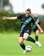 17 September 2023; Leah O'Leary of Shamrock Rovers during the Sports Direct Women's FAI Cup quarter-final match between Cork City and Shamrock Rovers at Bishopstown Stadium in Cork. Photo by Eóin Noonan/Sportsfile