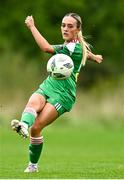 17 September 2023; Elie O'Brien of Cork City during the Sports Direct Women's FAI Cup quarter-final match between Cork City and Shamrock Rovers at Bishopstown Stadium in Cork. Photo by Eóin Noonan/Sportsfile