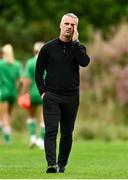 17 September 2023; Cork City manager Danny Murphy during the Sports Direct Women's FAI Cup quarter-final match between Cork City and Shamrock Rovers at Bishopstown Stadium in Cork. Photo by Eóin Noonan/Sportsfile
