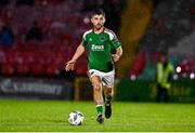 15 September 2023; Aaron Bolger of Cork City during the Sports Direct Men’s FAI Cup quarter final match between Cork City and Wexford at Turner's Cross in Cork. Photo by Eóin Noonan/Sportsfile