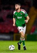 15 September 2023; Conor Drinan of Cork City during the Sports Direct Men’s FAI Cup quarter final match between Cork City and Wexford at Turner's Cross in Cork. Photo by Eóin Noonan/Sportsfile