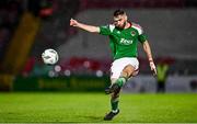 15 September 2023; Conor Drinan of Cork City during the Sports Direct Men’s FAI Cup quarter final match between Cork City and Wexford at Turner's Cross in Cork. Photo by Eóin Noonan/Sportsfile
