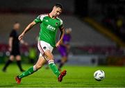 15 September 2023; Cian Coleman of Cork City during the Sports Direct Men’s FAI Cup quarter final match between Cork City and Wexford at Turner's Cross in Cork. Photo by Eóin Noonan/Sportsfile