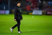 15 September 2023; Cork City social media coordinator Aaron Howey before the Sports Direct Men’s FAI Cup quarter final match between Cork City and Wexford at Turner's Cross in Cork. Photo by Eóin Noonan/Sportsfile