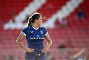 2 September 2023; Leah Tarpey of Leinster during the Vodafone Women’s Interprovincial Championship final between Munster and Leinster at Musgrave Park in Cork. Photo by Eóin Noonan/Sportsfile