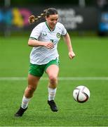24 September 2023; Meabh Russell of Republic of Ireland during the Women's U19 international friendly match between Northern Ireland and Republic of Ireland at Blanchflower Stadium in Belfast. Photo by Ben McShane/Sportsfile