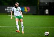 24 September 2023; Aoife Kelly of Republic of Ireland during the Women's U19 international friendly match between Northern Ireland and Republic of Ireland at Blanchflower Stadium in Belfast. Photo by Ben McShane/Sportsfile