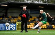 24 September 2023; Ceola Bergin of Republic of Ireland before the Women's U19 international friendly match between Northern Ireland and Republic of Ireland at Blanchflower Stadium in Belfast. Photo by Ben McShane/Sportsfile